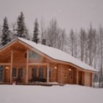 Savutaival talviasussa.